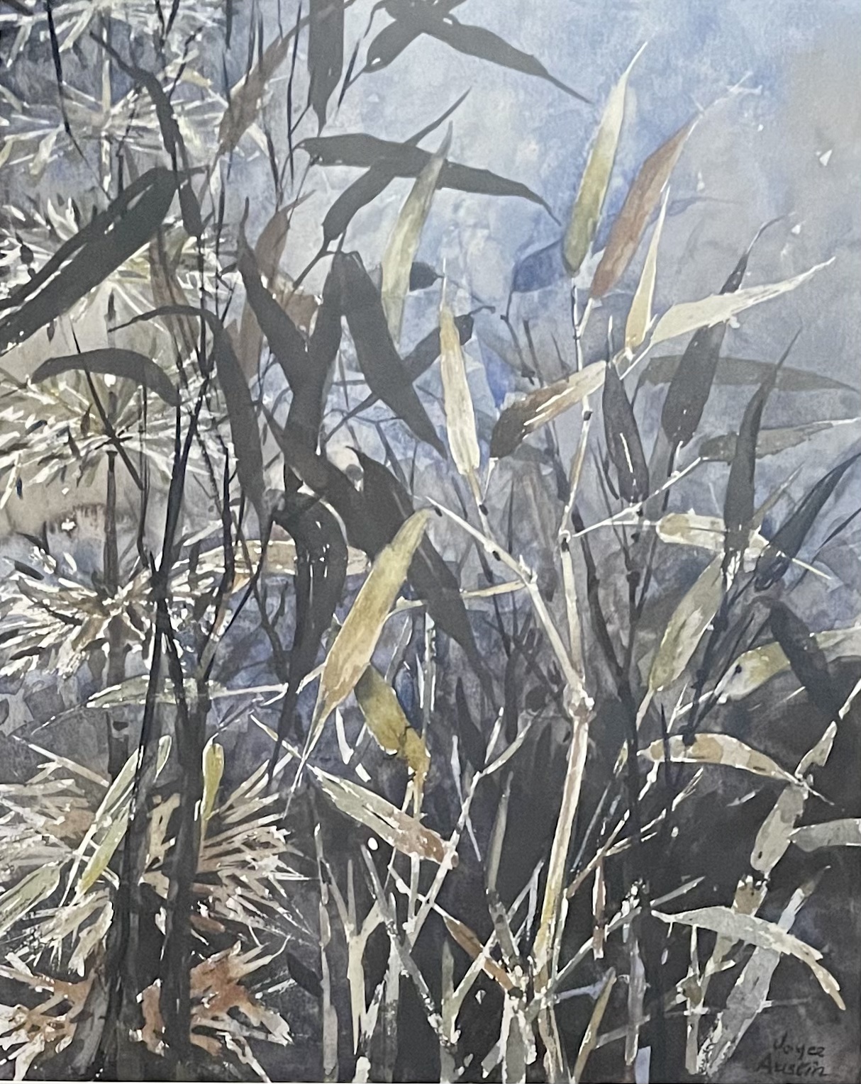 'Bamboo', oil painting by Joyce Austin